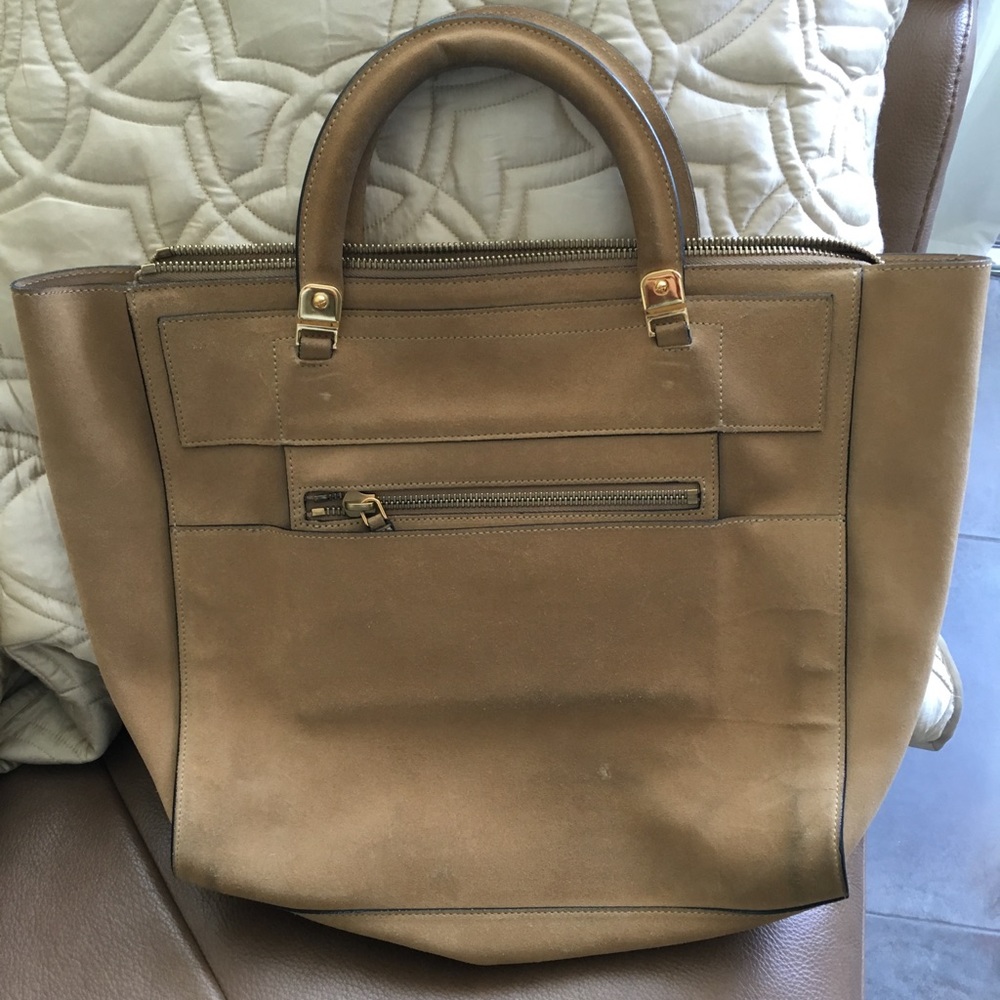 Marni suede bag. Authentic. Beautiful tan color.